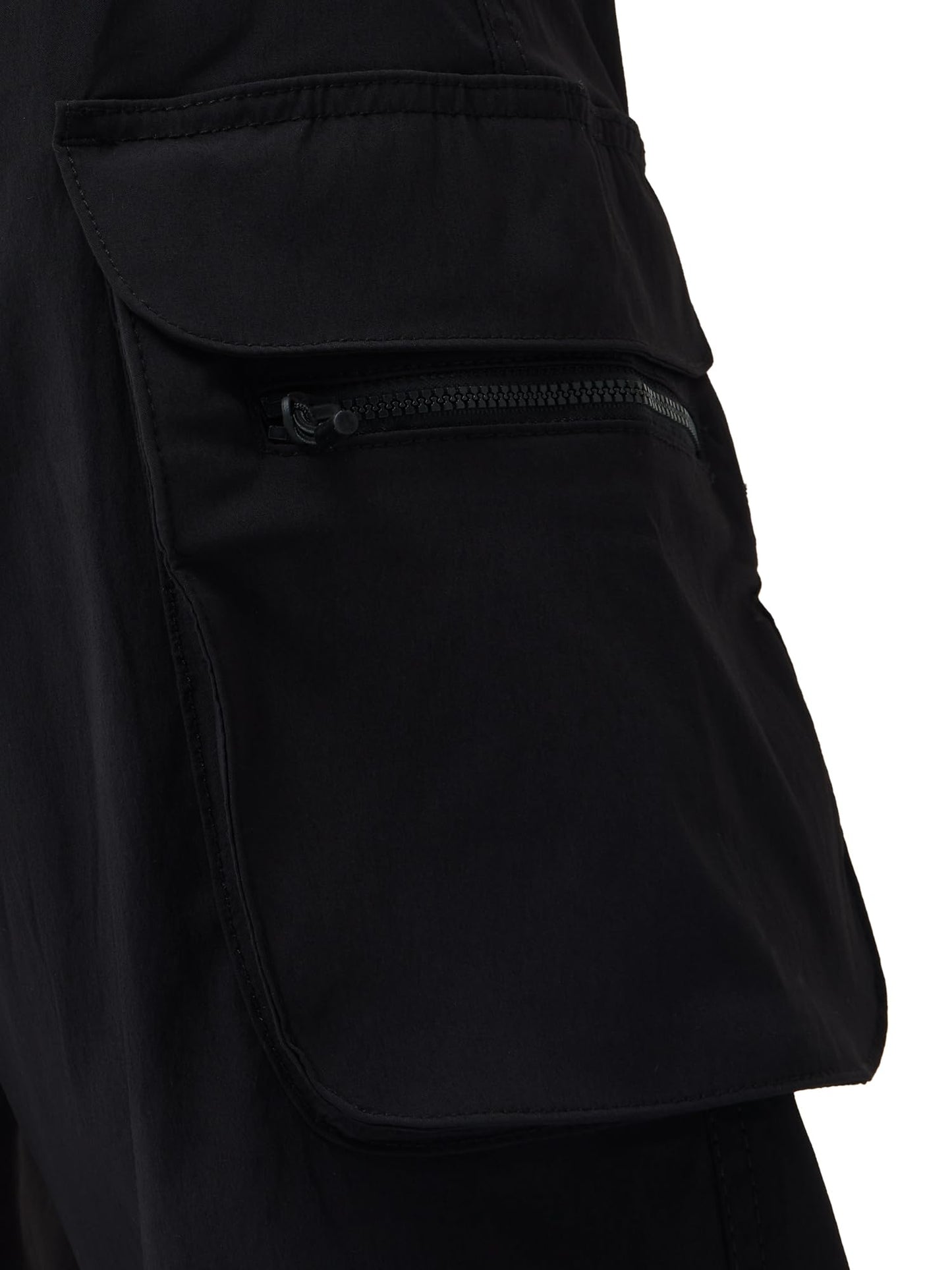XYXX Men's Skinny Fit Mid Rise Moveo Quick-Dry Cargo Joggers with Drawcord & Utility Pockets
