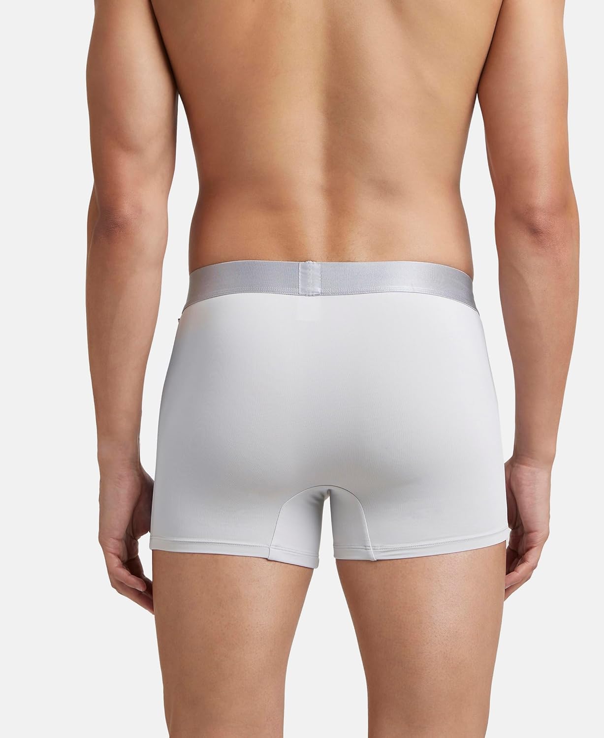 Jockey IC28 Men's Tactel Microfiber Elastane Stretch Solid Trunk with Moisture Move Treatment