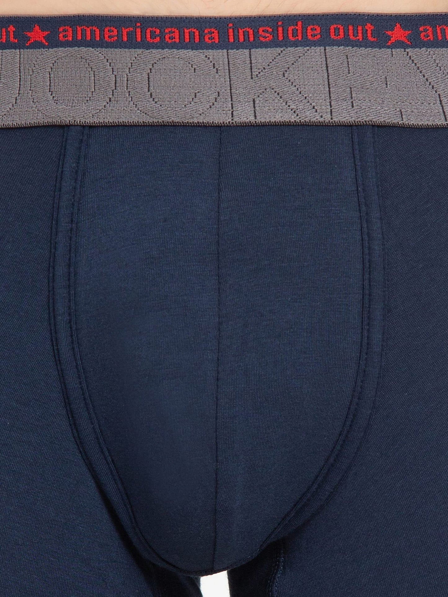 Jockey US60 Men's Super Combed Cotton Elastane Stretch Solid Trunk with Ultrasoft Waistband
