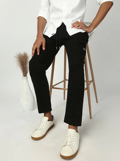 Necked  Loopknit Black Relax Lower