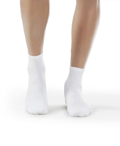 Jockey 7106 Men's Compact Cotton Stretch Ankle Length Socks With Stay Fresh Treatment