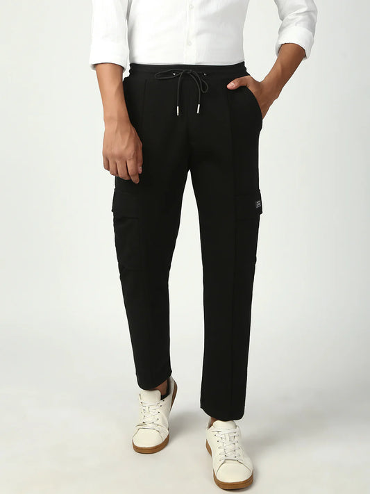 Necked  Loopknit Black Relax Lower