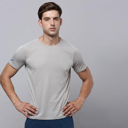 Sporto Men's Instacool Solid Jersey tee
