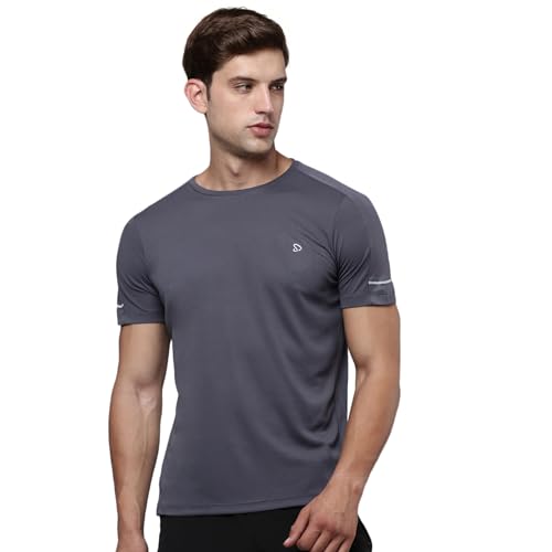 Sporto Men's Instacool Solid Jersey tee