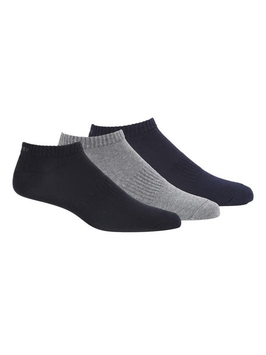 Jockey 7097 Men's Compact Cotton Stretch Low Show Modern Socks With Stay Fresh Treatment (Pack of 3)