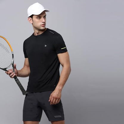 Sporto Men's Instacool Solid Jersey tee