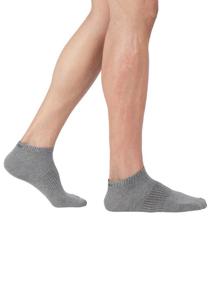Jockey 7097 Men's Compact Cotton Stretch Low Show Modern Socks With Stay Fresh Treatment (Pack of 3)