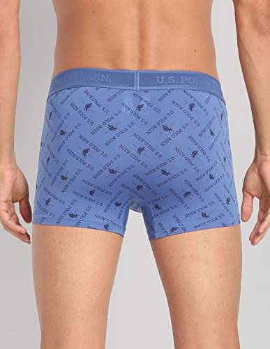 U.S. POLO ASSN. Men's Nylon Stretch Printed AT002 Active Trunks - Pack of 1