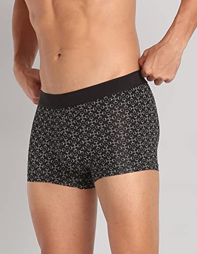U.S. POLO ASSN. Men's Nylon Stretch Printed AT002 Active Trunks - Pack of 1