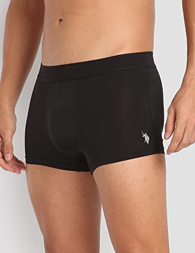 U.S. POLO ASSN. Men's Nylon Stretch Moisture Wicking AT001 Active Trunks - Pack of 1