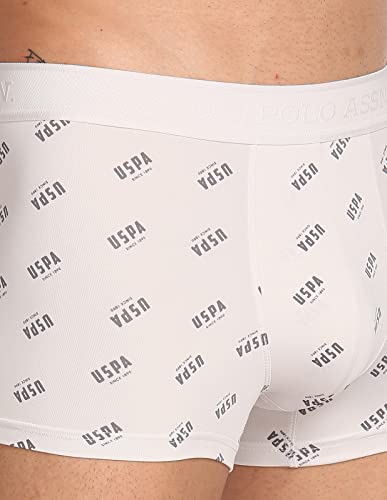 U.S. POLO ASSN. Men's Nylon Stretch Printed AT002 Active Trunks - Pack of 1