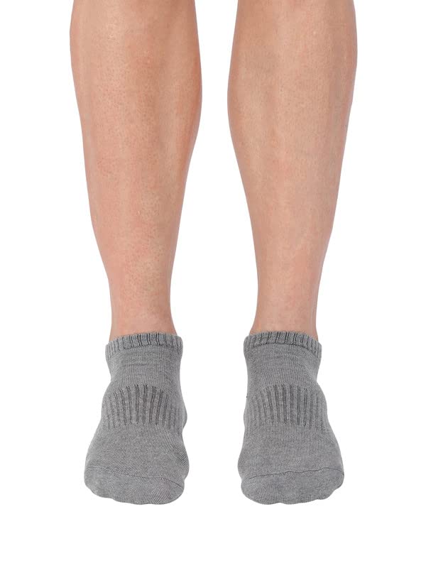 Jockey 7097 Men's Compact Cotton Stretch Low Show Modern Socks With Stay Fresh Treatment (Pack of 3)