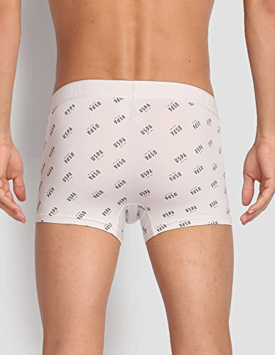 U.S. POLO ASSN. Men's Nylon Stretch Printed AT002 Active Trunks - Pack of 1