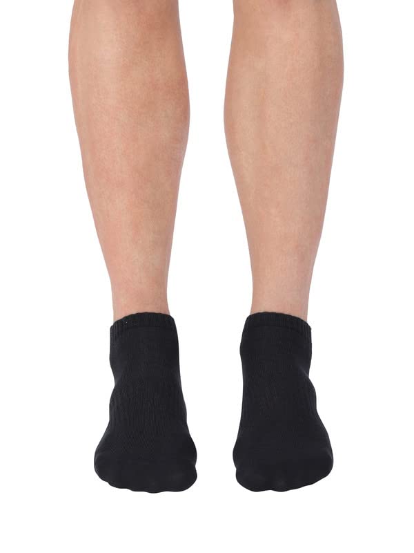 Jockey 7097 Men's Compact Cotton Stretch Low Show Modern Socks With Stay Fresh Treatment (Pack of 3)