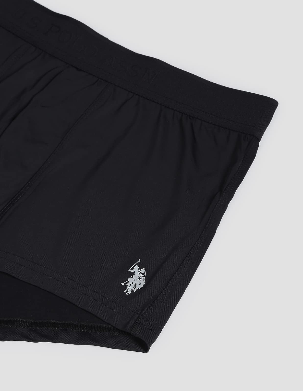 U.S. POLO ASSN. Men's Nylon Stretch Moisture Wicking AT001 Active Trunks - Pack of 1