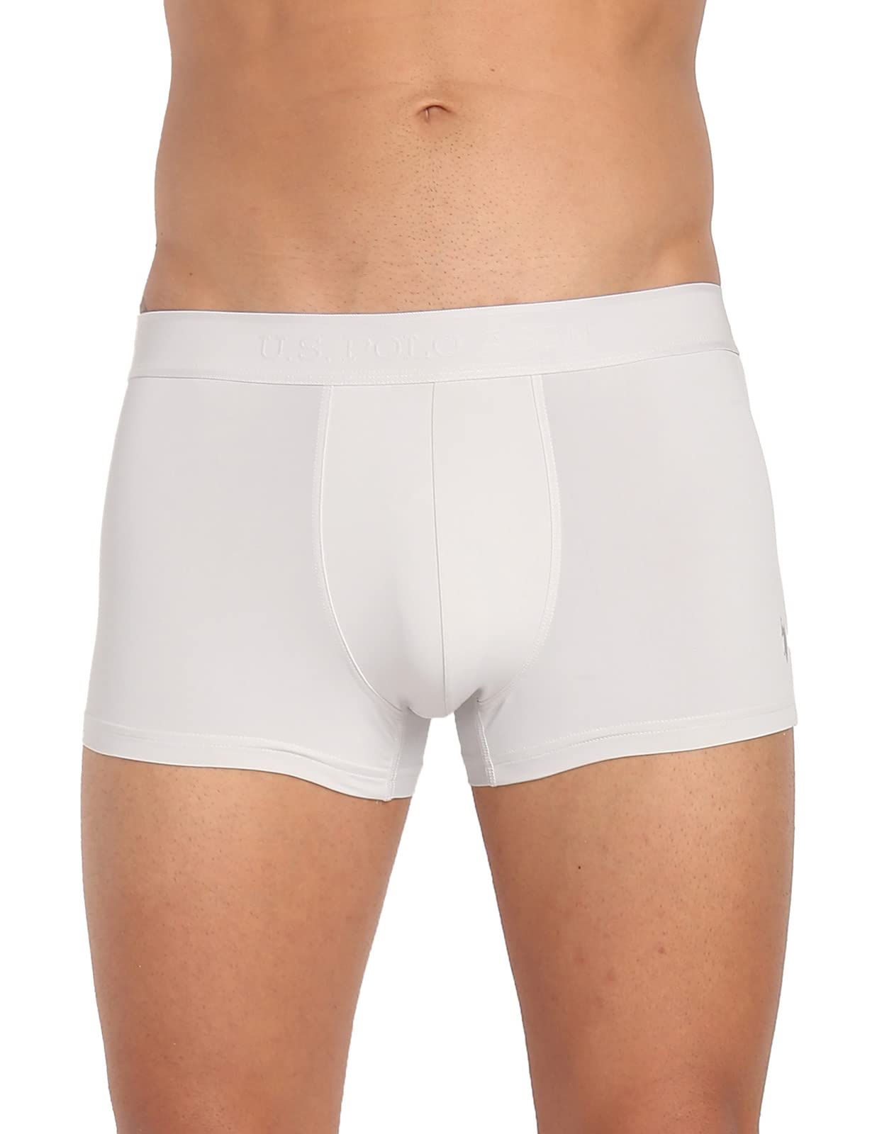 U.S. POLO ASSN. Men's Nylon Stretch Moisture Wicking AT001 Active Trunks - Pack of 1