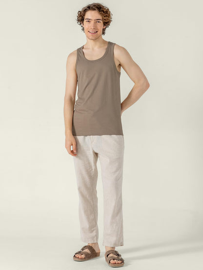 DAMENSCH Neo-Cotton Round Neck Vest for Man, Anti-Bacterial, Shape Retaining Vest, 100% Cotton Banyan for Men, Buttery Soft Inner Baniyan