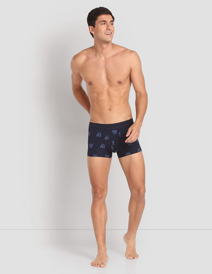 U.S. POLO ASSN. Men's Nylon Stretch Printed AT002 Active Trunks - Pack of 1