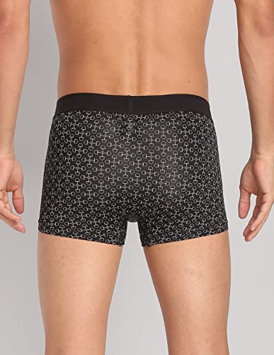U.S. POLO ASSN. Men's Nylon Stretch Printed AT002 Active Trunks - Pack of 1