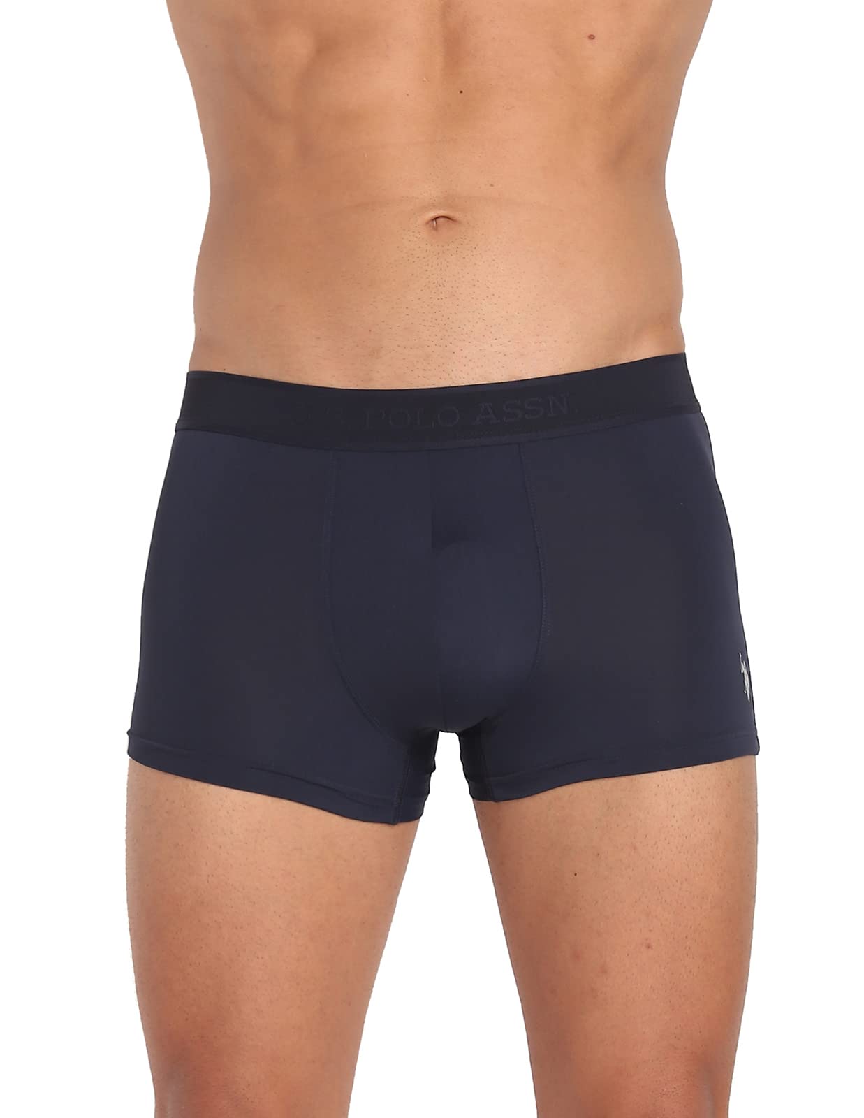 U.S. POLO ASSN. Men's Nylon Stretch Moisture Wicking AT001 Active Trunks - Pack of 1