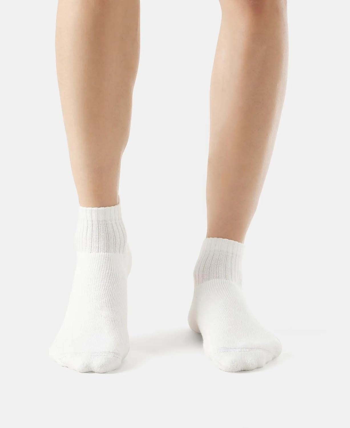 Jockey 7036 Men's Compact Cotton Terry Ankle Length Socks With Stay Fresh Treatment (Pack of 3)