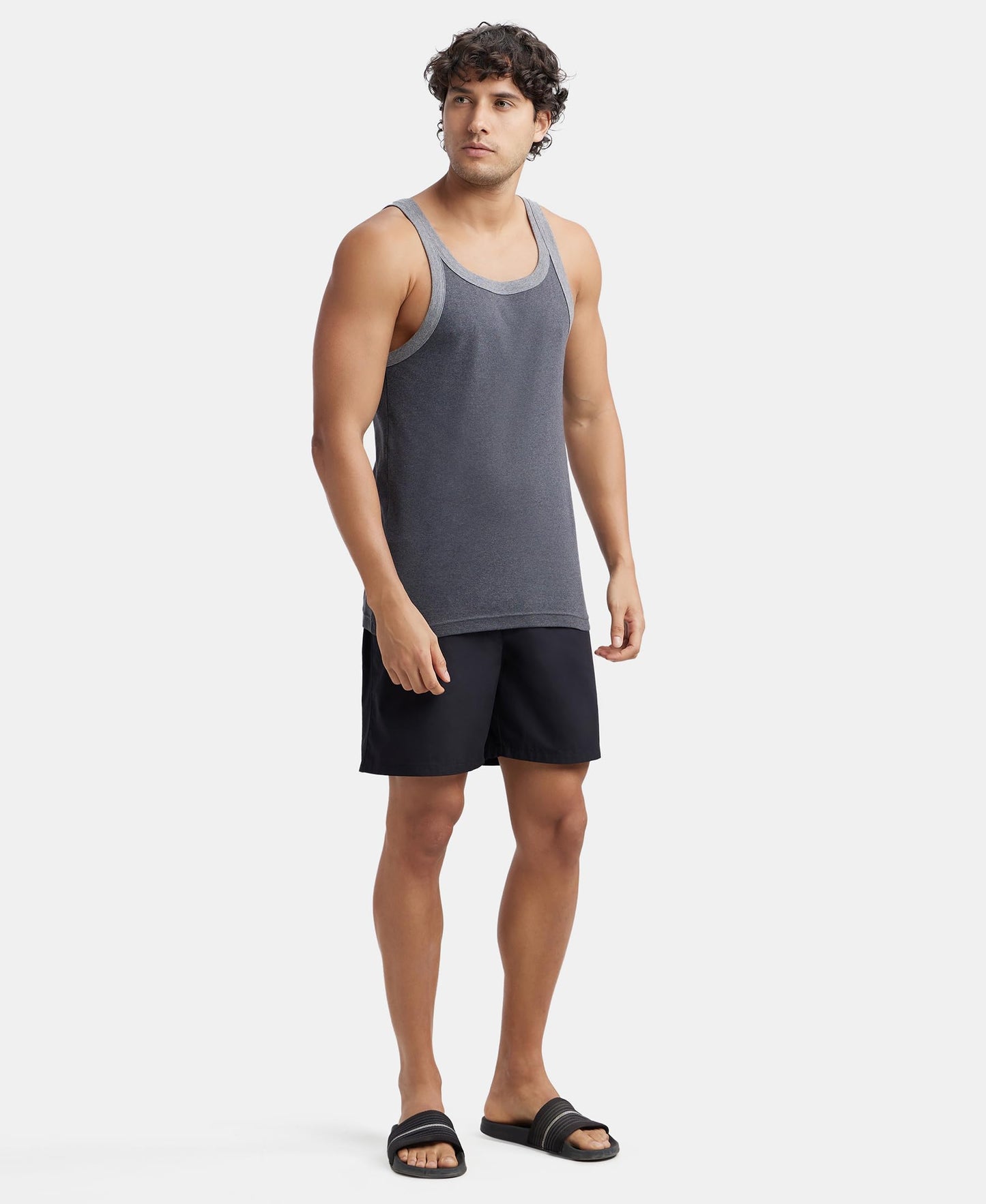 Jockey MC10 Men's Super Combed Mercerized Cotton Woven Fabric Boxer Shorts