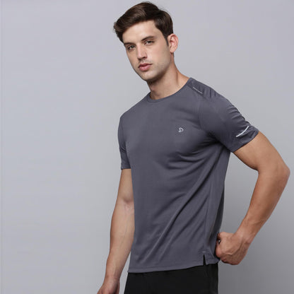 Sporto Men's Instacool Solid Jersey tee