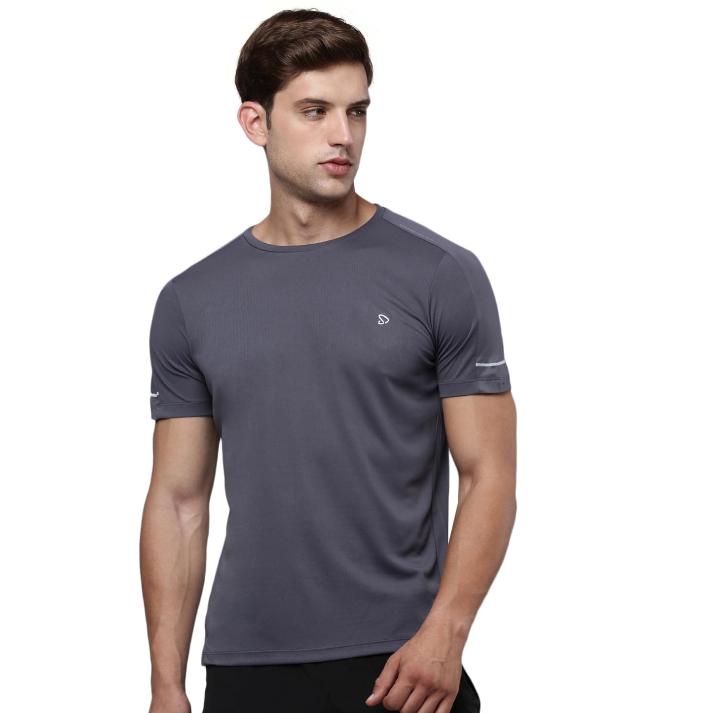 Sporto Men's Instacool Solid Jersey tee
