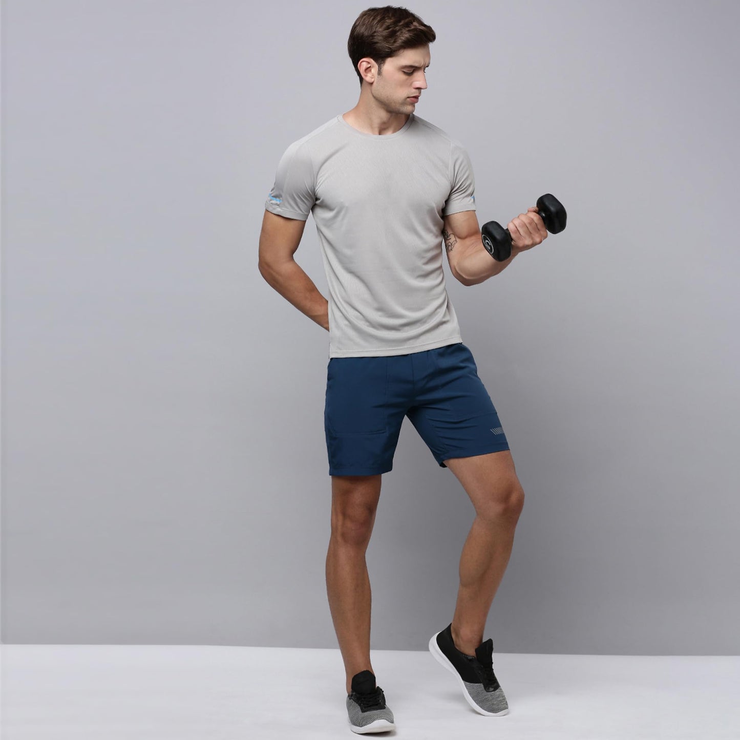 Sporto Men's Instacool Solid Jersey tee