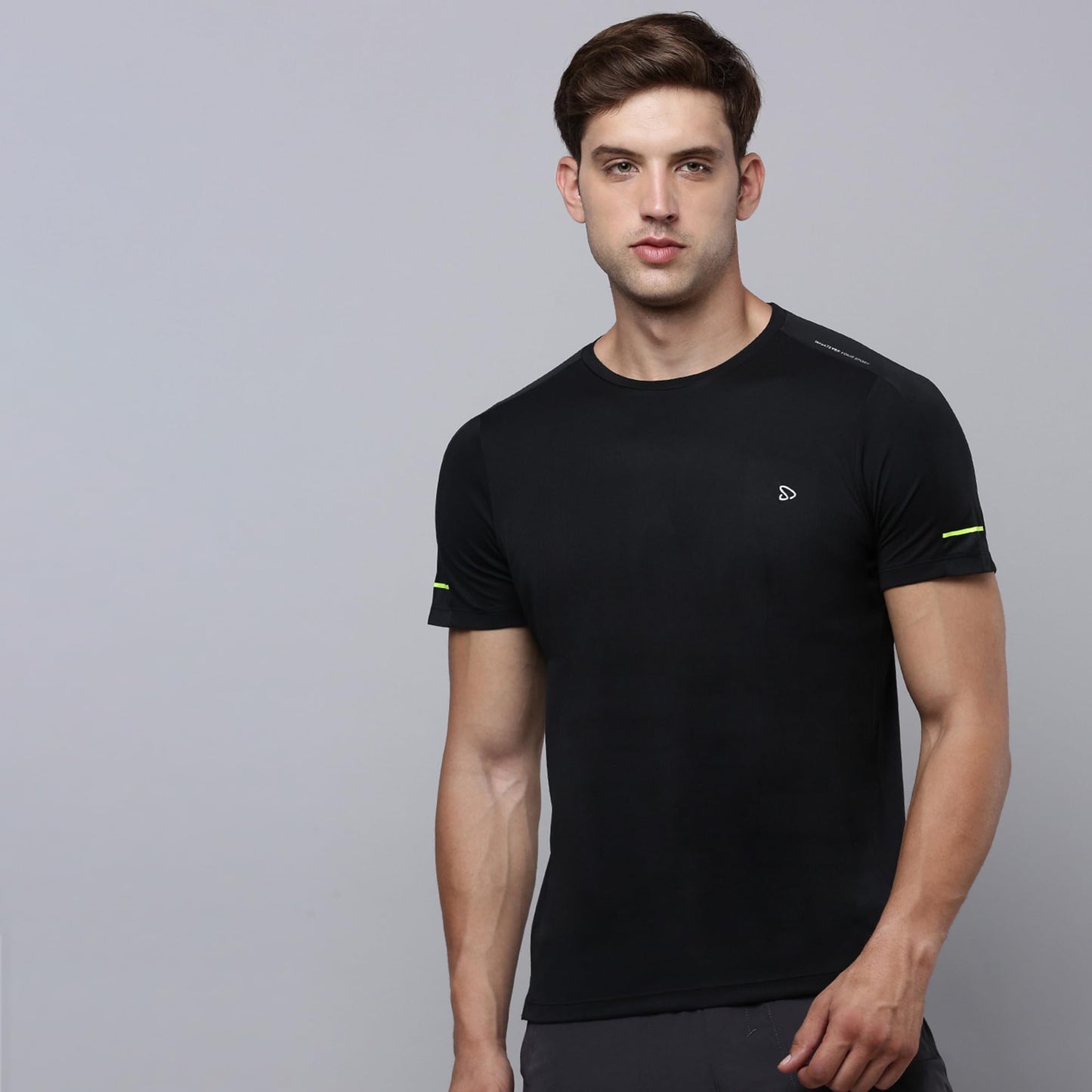 Sporto Men's Instacool Solid Jersey tee