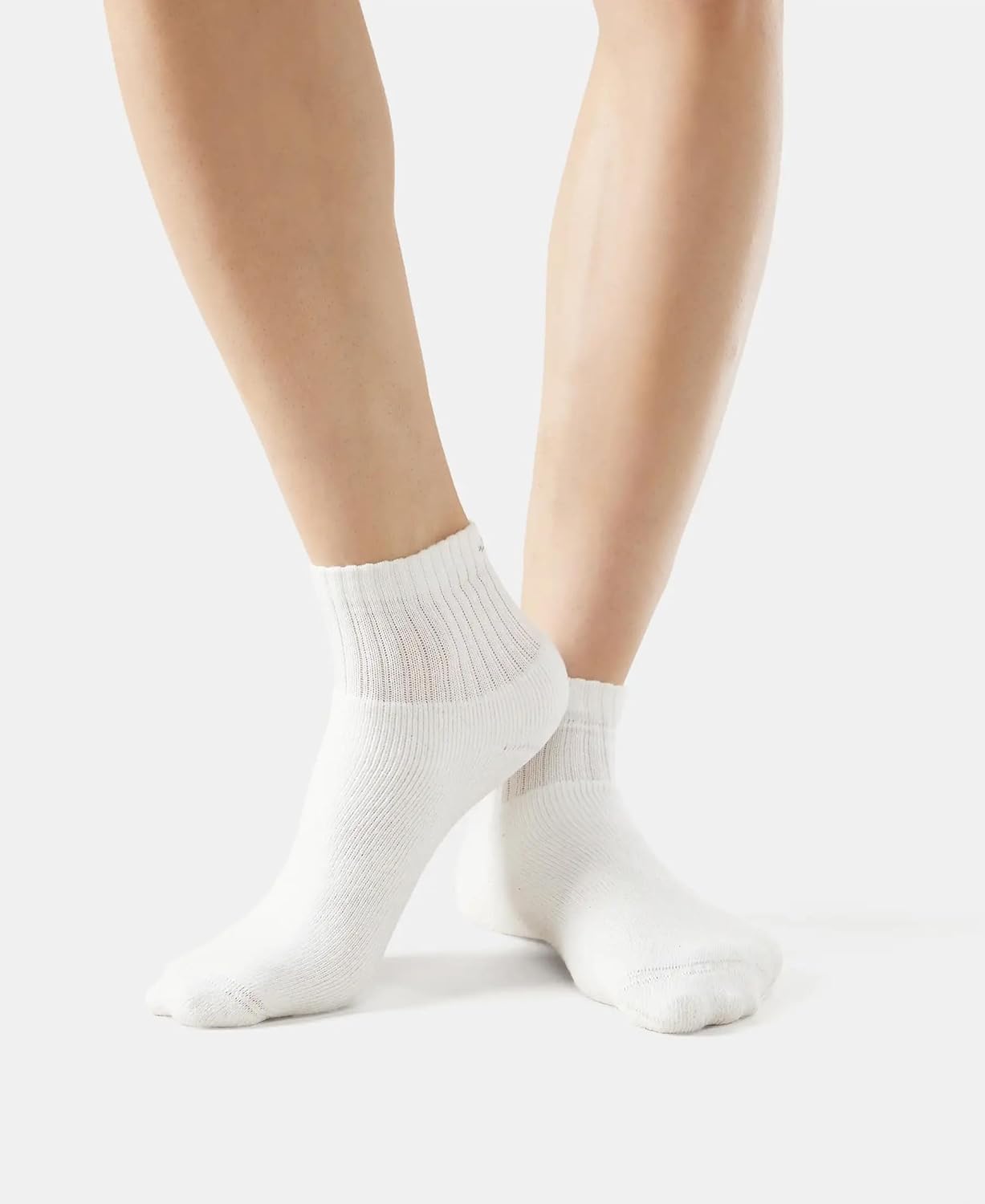 Jockey 7036 Men's Compact Cotton Terry Ankle Length Socks With Stay Fresh Treatment (Pack of 3)