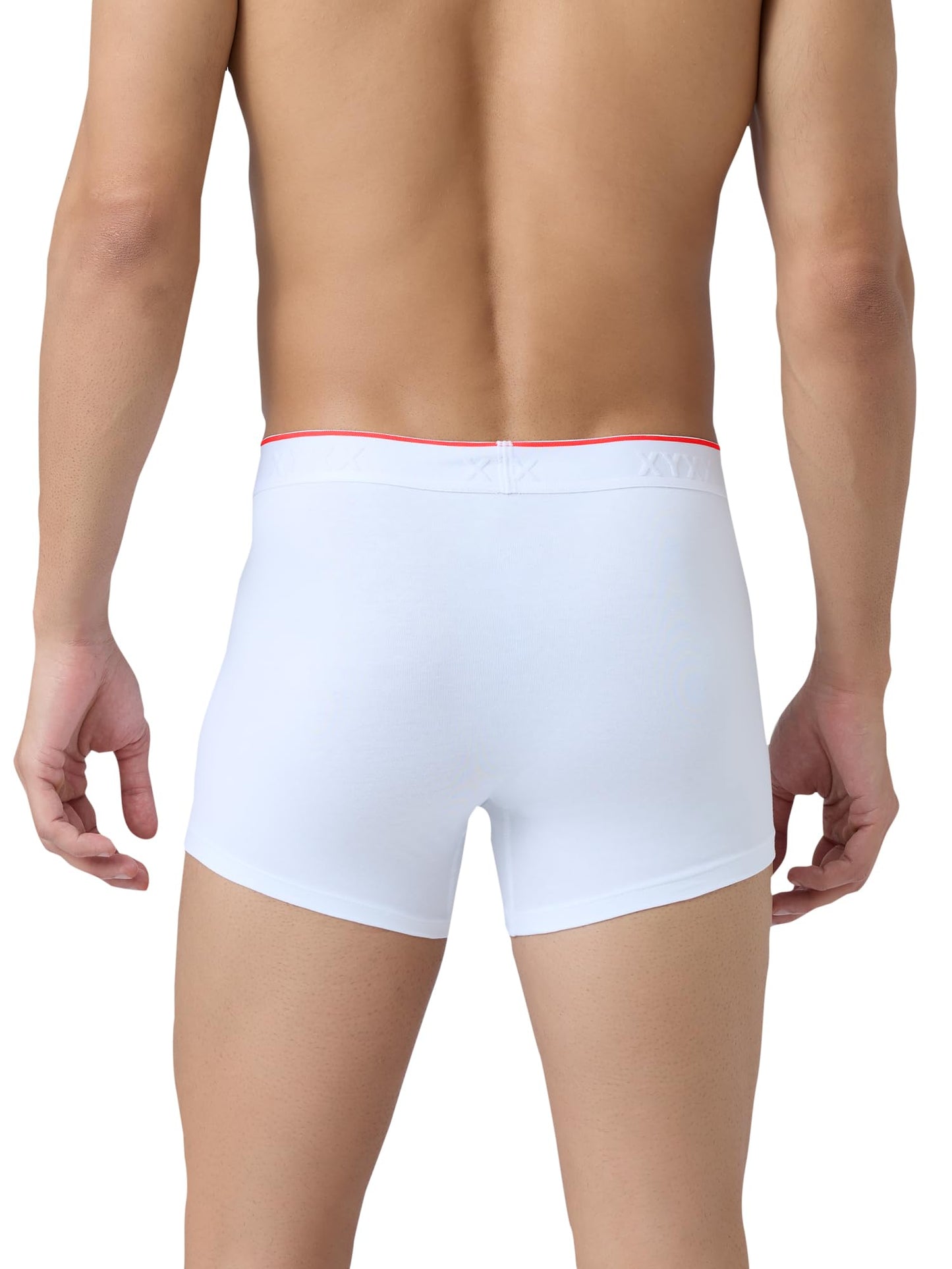 XYXX Men's Crux 100% Super Combed Cotton Regular Fit Solid Antibacterial Trunks with No Marks Waistband