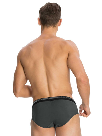 Jockey 8037 Men's Super Combed Cotton Solid Brief with Ultrasoft Waistband (Pack of 2)