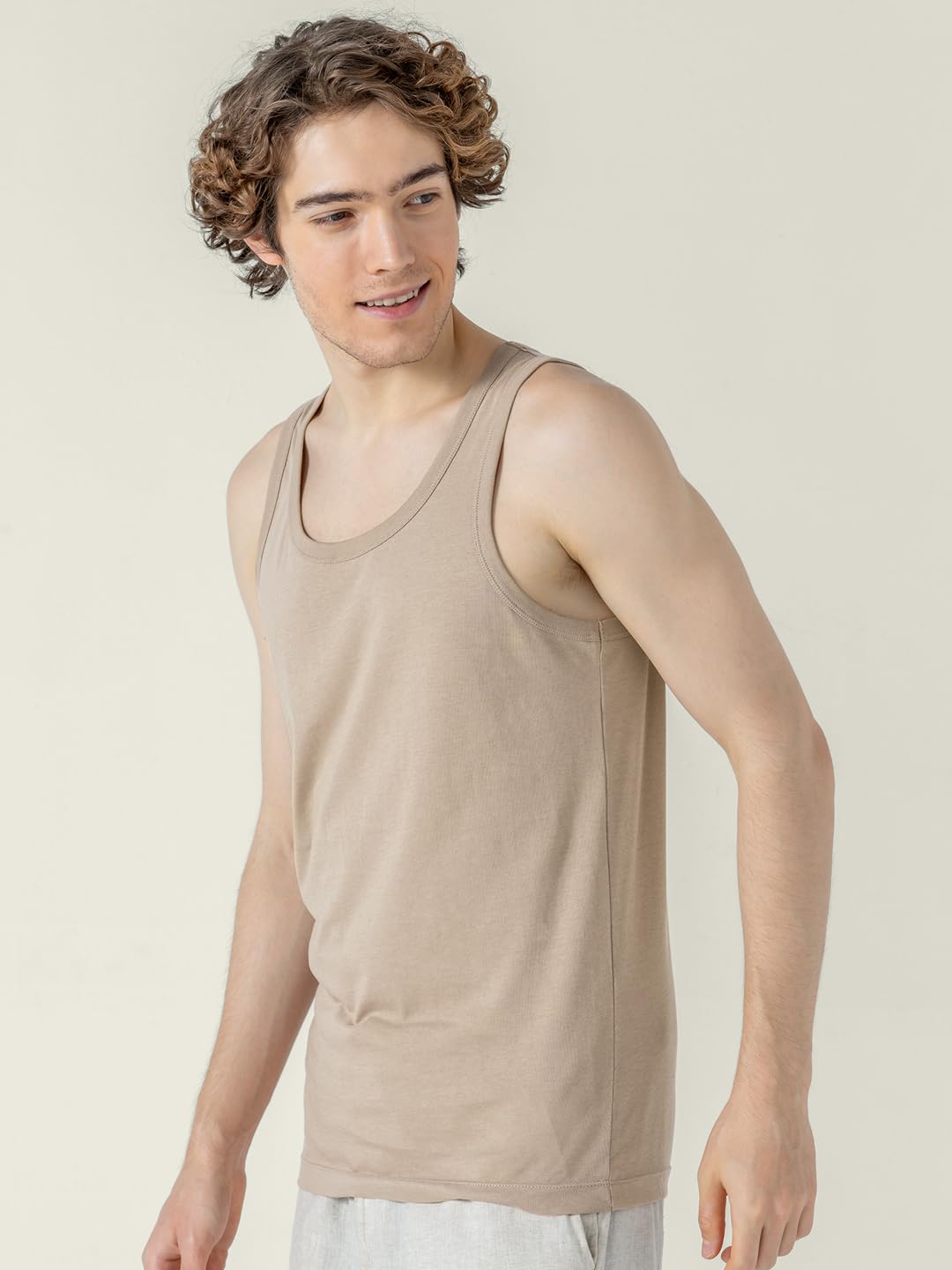 DAMENSCH Neo-Cotton Round Neck Vest for Man, Anti-Bacterial, Shape Retaining Vest, 100% Cotton Banyan for Men, Buttery Soft Inner Baniyan