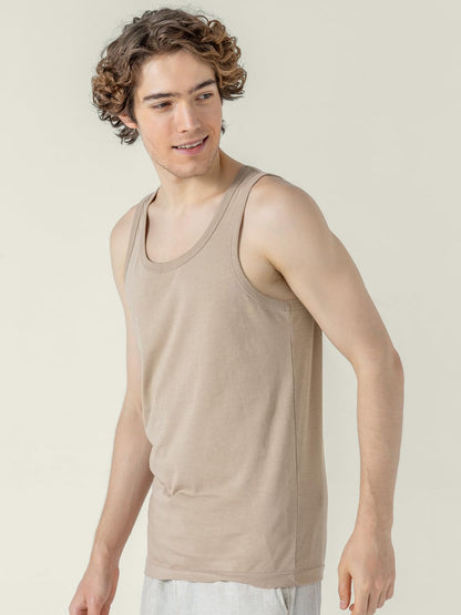 DAMENSCH Neo-Cotton Round Neck Vest for Man, Anti-Bacterial, Shape Retaining Vest, 100% Cotton Banyan for Men, Buttery Soft Inner Baniyan