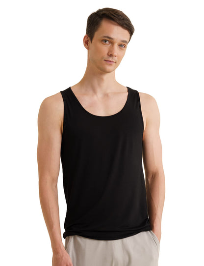 DAMENSCH Neo-Cotton Round Neck Vest for Man, Anti-Bacterial, Shape Retaining Vest, 100% Cotton Banyan for Men, Buttery Soft Inner Baniyan