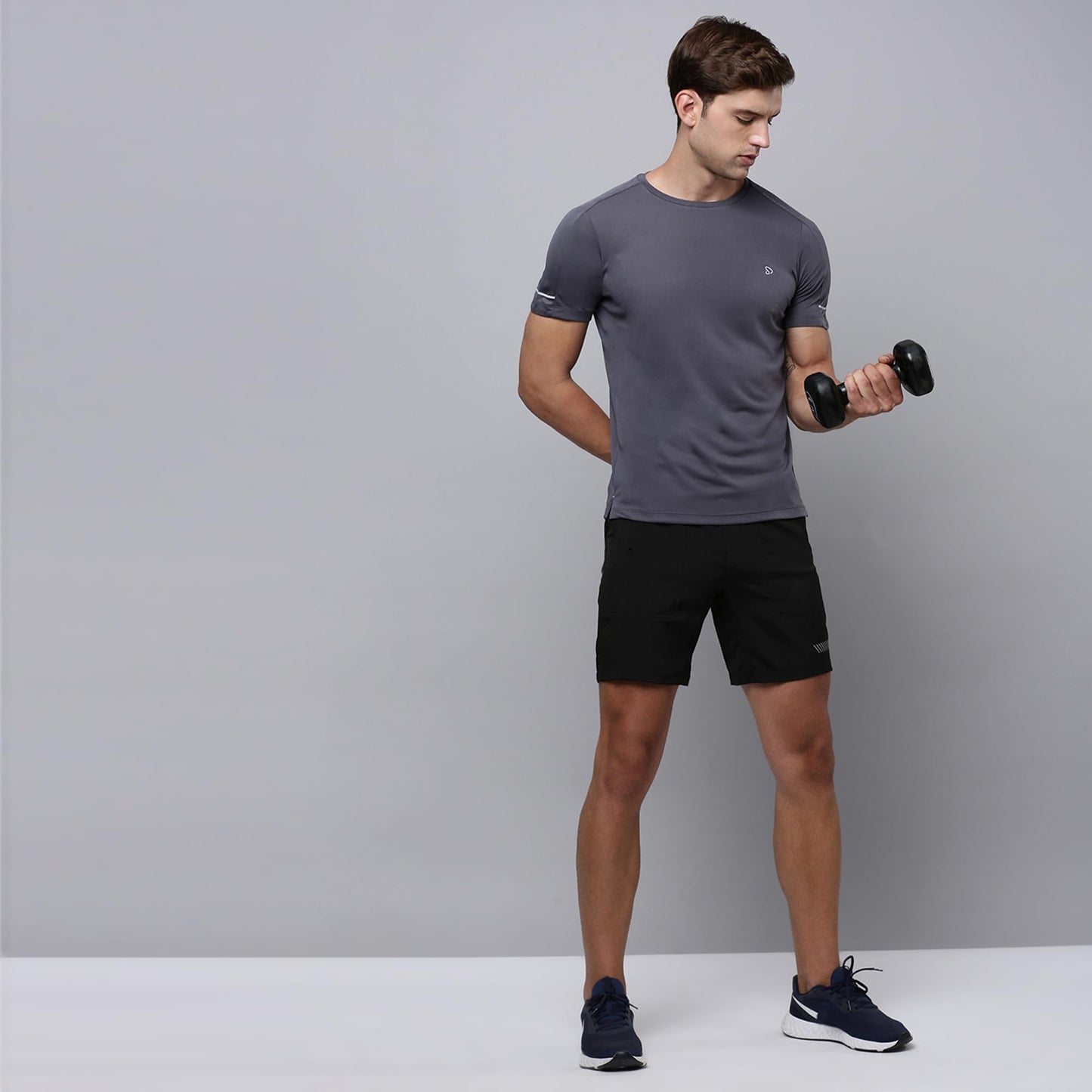 Sporto Men's Instacool Solid Jersey tee