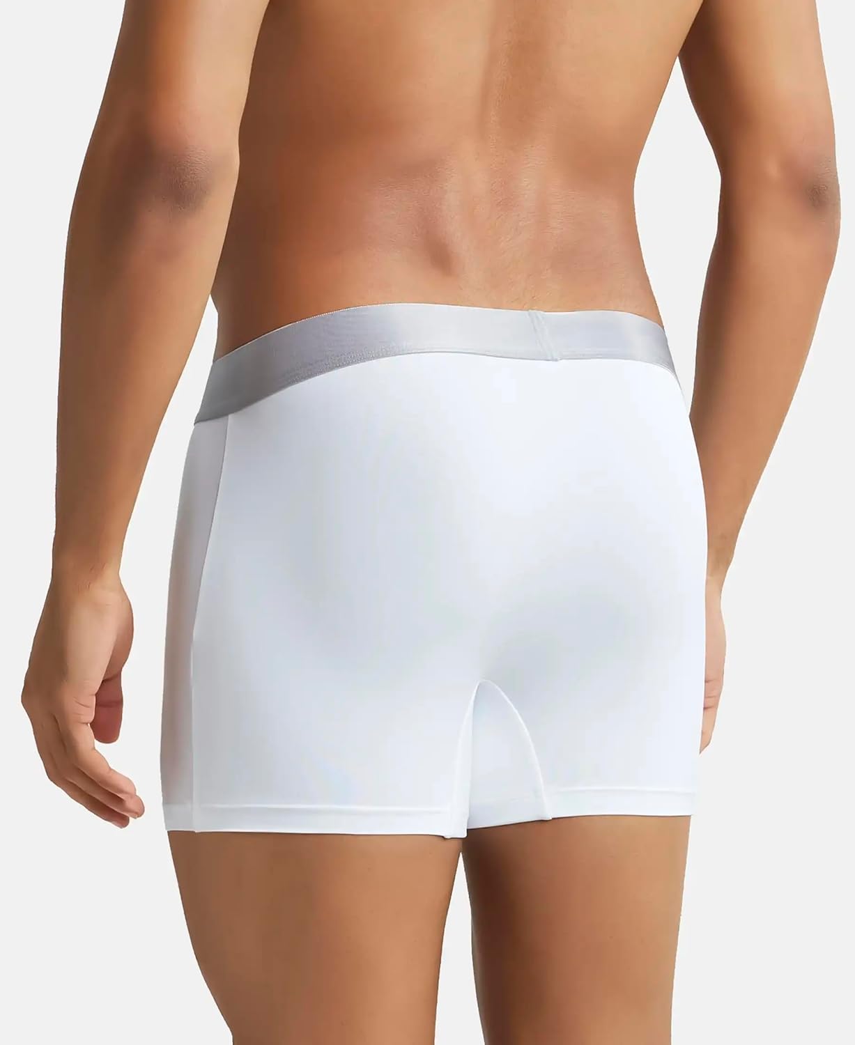 Jockey IC28 Men's Tactel Microfiber Elastane Stretch Solid Trunk with Moisture Move Treatment