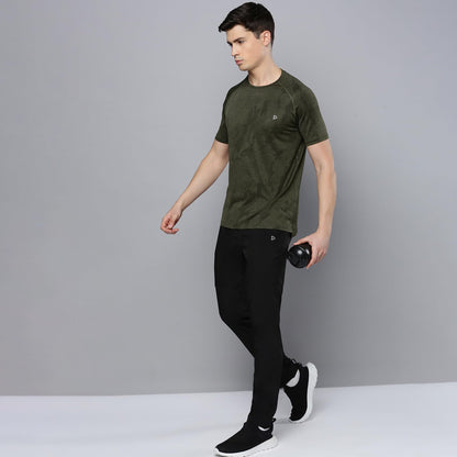 Sporto Men's Instacool Printed Jersey Tee
