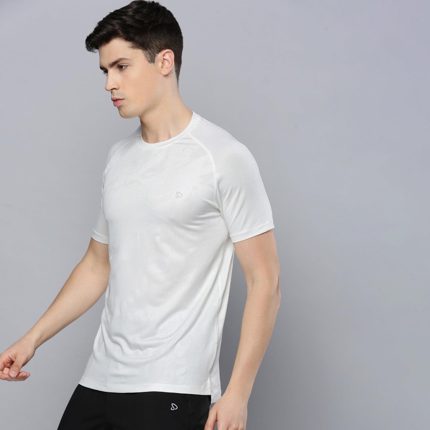 Sporto Men's Instacool Printed Jersey Tee