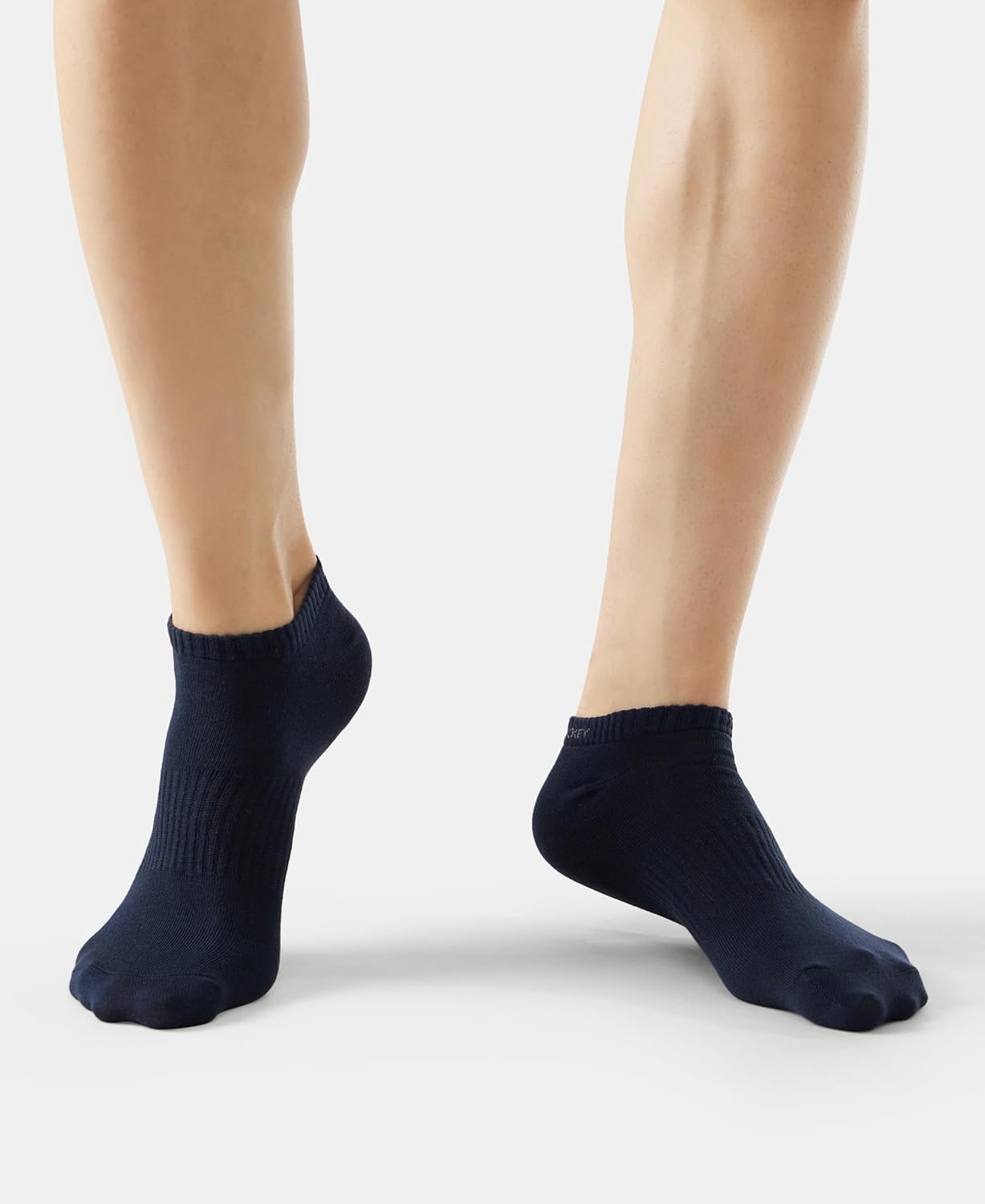 Jockey 7097 Men's Compact Cotton Stretch Low Show Modern Socks With Stay Fresh Treatment (Pack of 3)