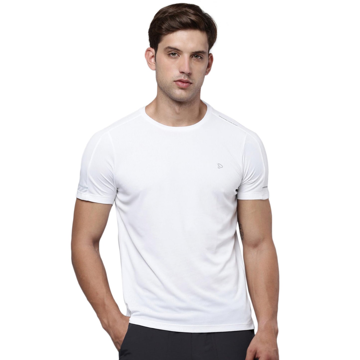 Sporto Men's Instacool Solid Jersey tee