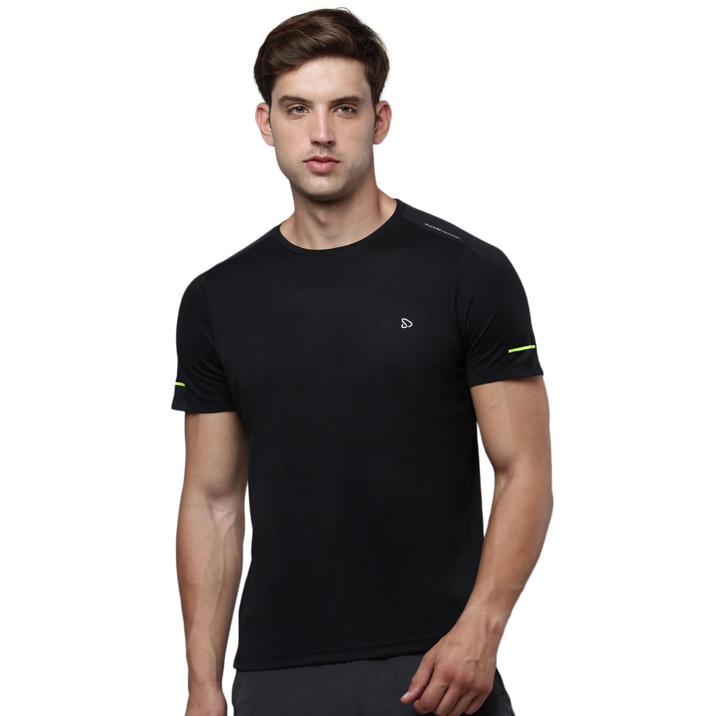 Sporto Men's Instacool Solid Jersey tee