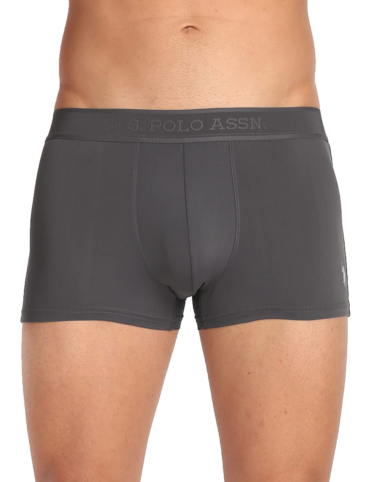U.S. POLO ASSN. Men's Nylon Stretch Moisture Wicking AT001 Active Trunks - Pack of 1