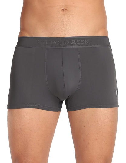 U.S. POLO ASSN. Men's Nylon Stretch Moisture Wicking AT001 Active Trunks - Pack of 1