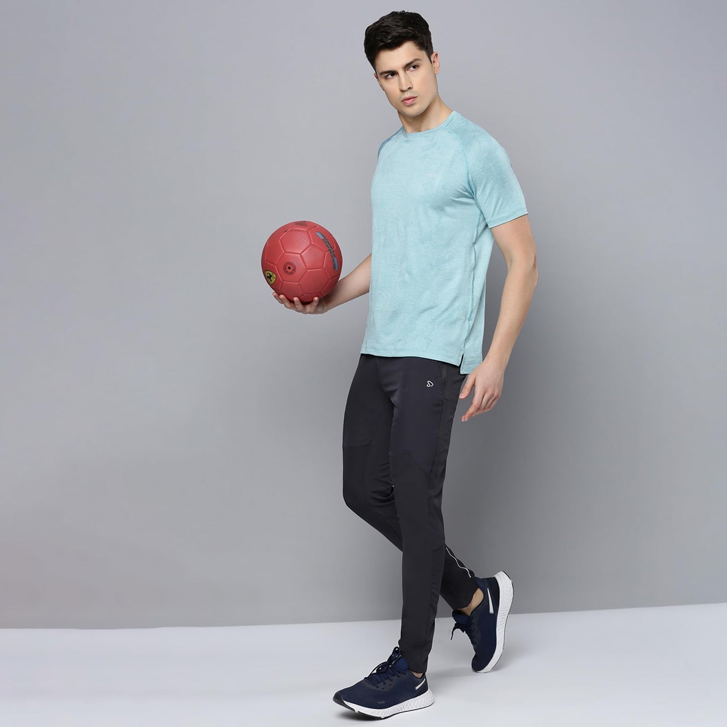 Sporto Men's Instacool Printed Jersey Tee