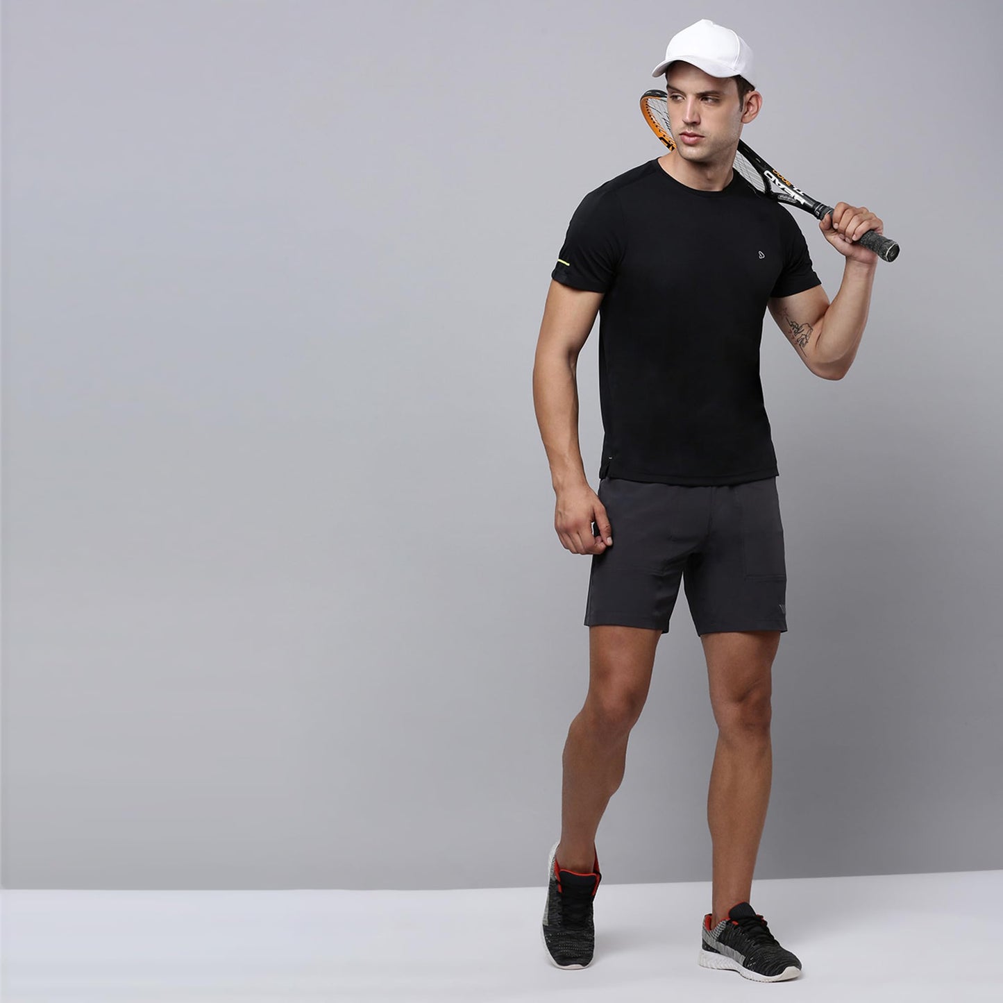 Sporto Men's Instacool Solid Jersey tee
