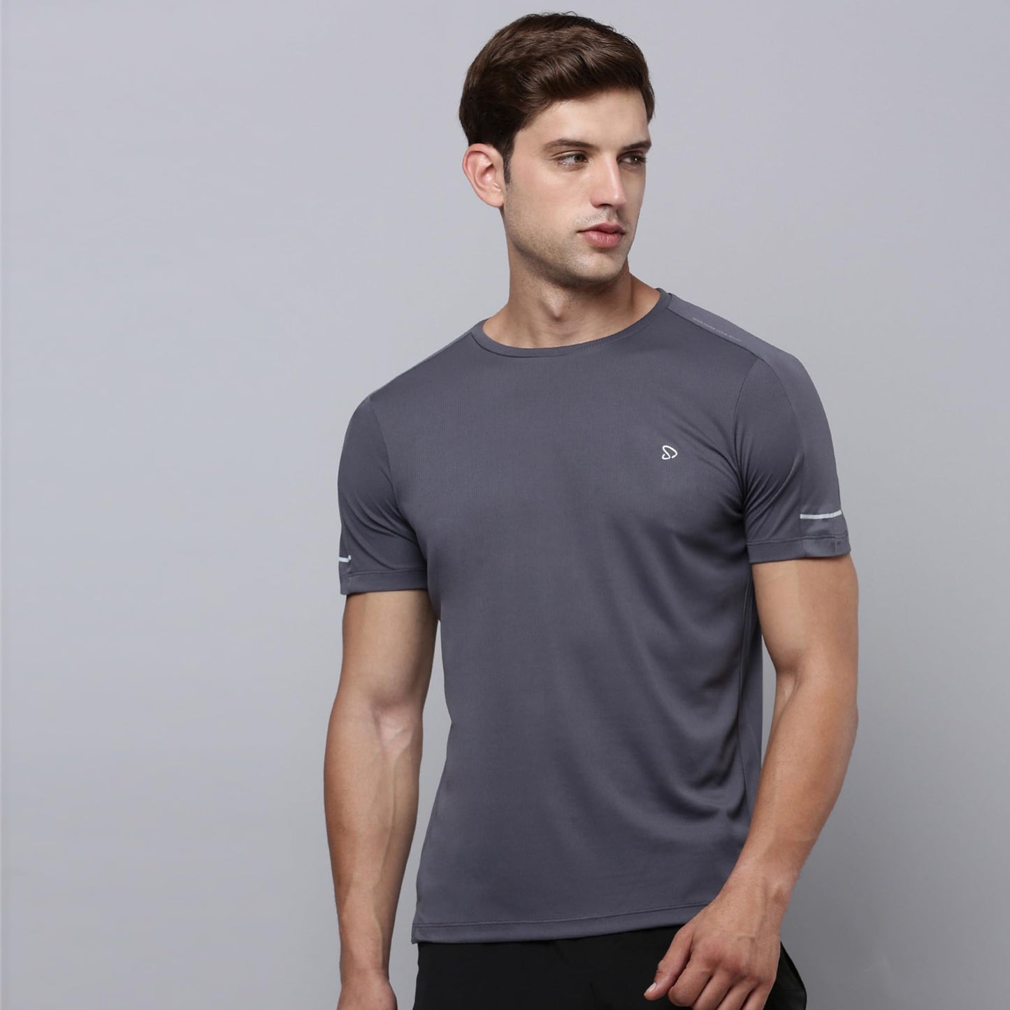 Sporto Men's Instacool Solid Jersey tee