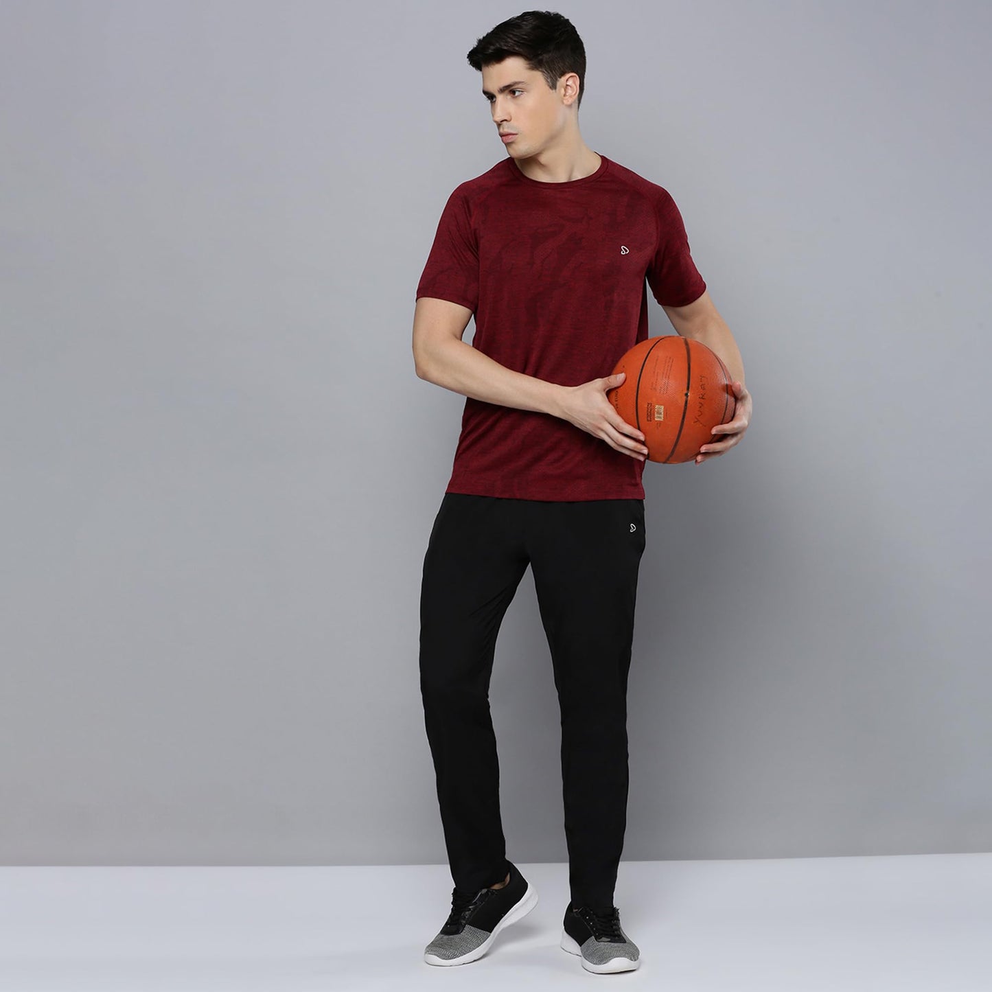 Sporto Men's Instacool Printed Jersey Tee