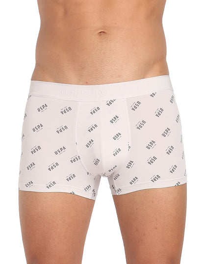 U.S. POLO ASSN. Men's Nylon Stretch Printed AT002 Active Trunks - Pack of 1